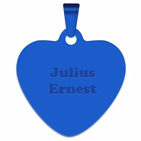 Full Color Heart Metal Keychain - Australia Promo Now