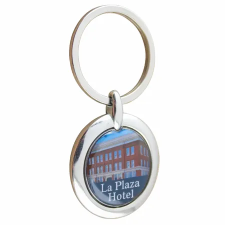 Spinning Circle Metal Keychain - Australia Promo Now