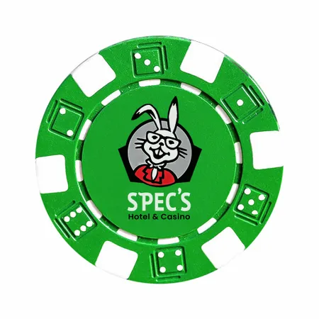 6 Stripe Custom Poker Chips - Australia Promo Now