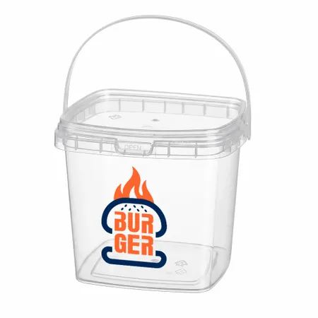 Square Transparent Drink Buckets - Australia Promo Now