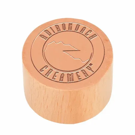 Round Wood Rubber Stamps - Australia Promo Now