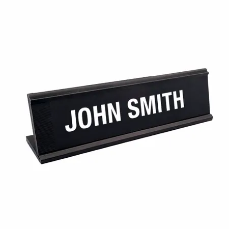Metal Desktop Name Badges - Australia Promo Now