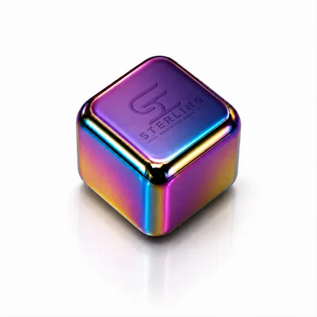 Rainbow Stainless Steel Ice Cubes - Australia Promo Now