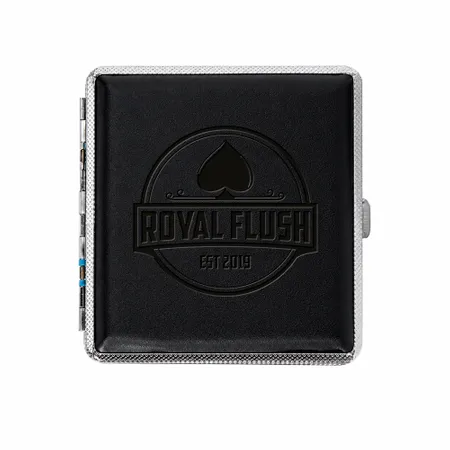 Leather Grain Metal Cigarette Cases - Australia Promo Now
