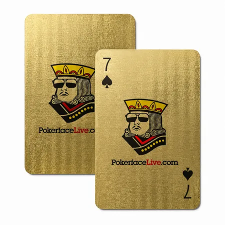 Brushed Gold Finish Playing Cards - Australia Promo Now