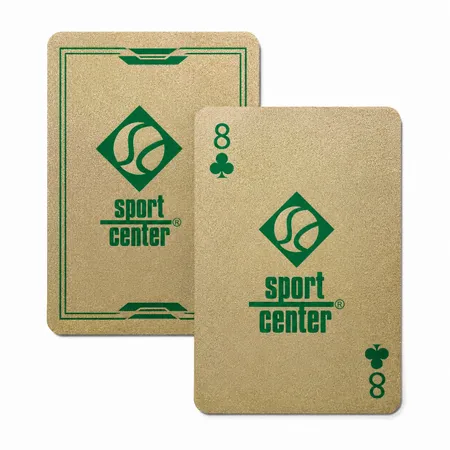 Gold Glitter Playing Cards - Australia Promo Now