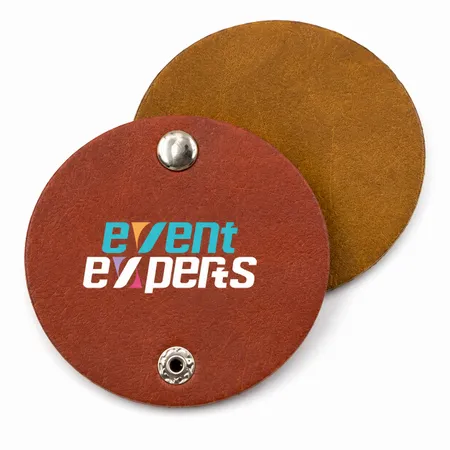 Round PU Leather Cable Organizers - Australia Promo Now