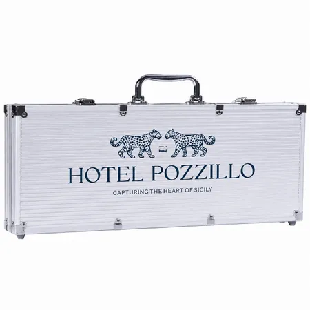 500ct Aluminum Poker Chip Cases - Australia Promo Now