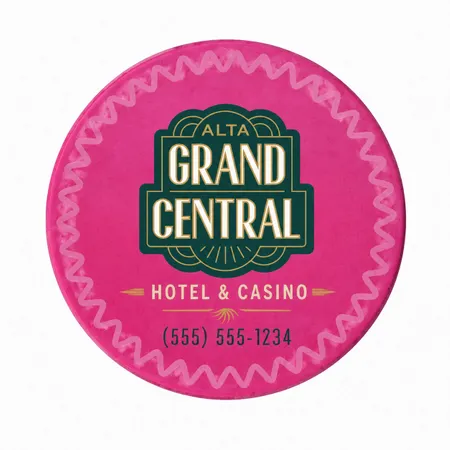 Custom Full Color Poker Chips - Australia Promo Now