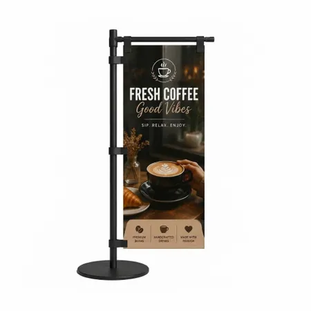 Polyester Mini Desk Flag - Australia Promo Now