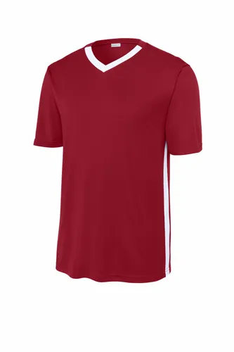 Deep Red/ White