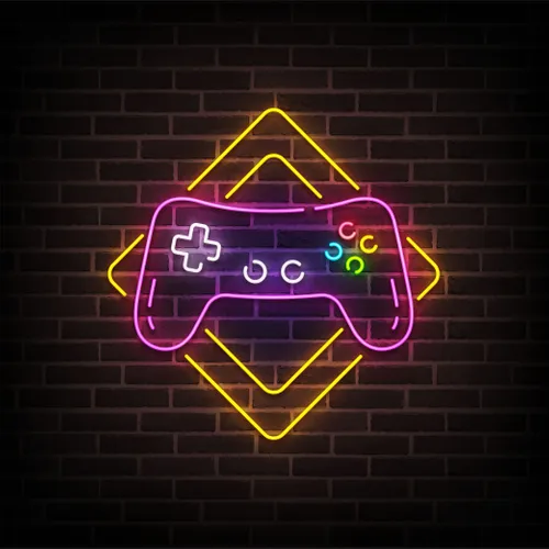 Gamer Joystick Neon Sign - Australia Promo Now