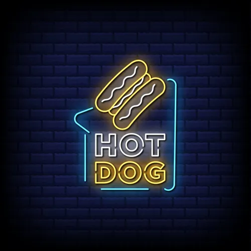 Hot Dog Neon Sign - Australia Promo Now