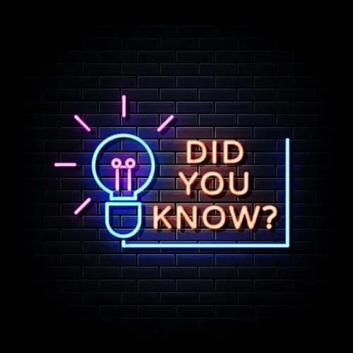 Did You Know Neon Sign - Australia Promo Now