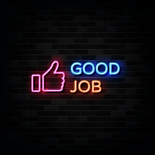 Good Job Neon Sign - Australia Promo Now