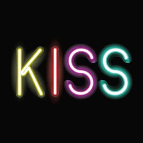 Kiss Neon Sign - Australia Promo Now