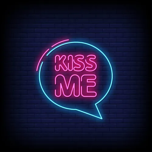 Kiss Me Neon Sign - Australia Promo Now