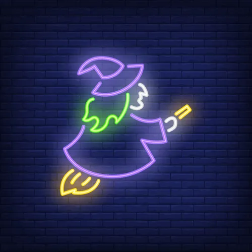 Witch Neon Sign - Australia Promo Now