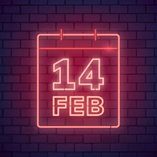 Valentine's Day Date Neon Sign - Australia Promo Now