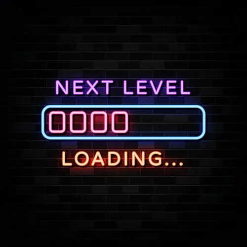 Next Level Neon Sign - Australia Promo Now