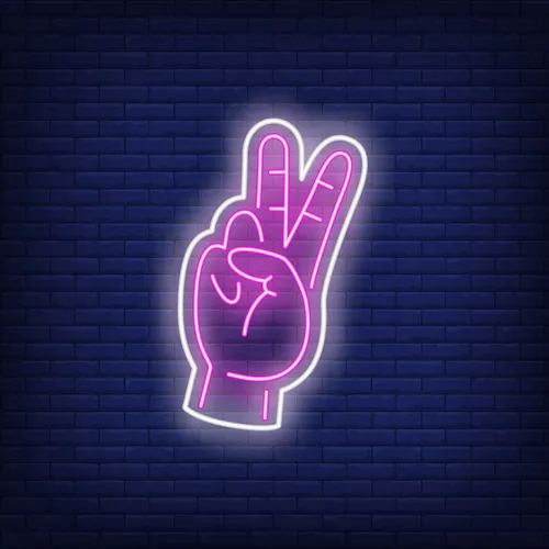 Peace Neon Sign - Australia Promo Now