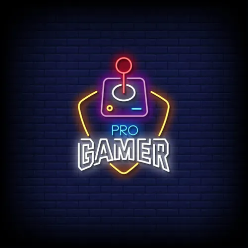 Pro Gamer Joystick Neon Sign - Australia Promo Now