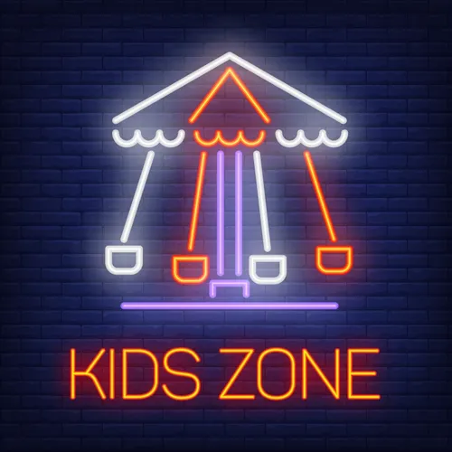 Fun Kids Zone Neon Sign - Australia Promo Now