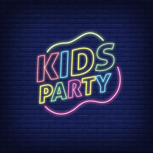 Kids Party Neon Sign - Australia Promo Now