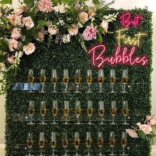 But First Bubbles Neon Sign - Australia Promo Now