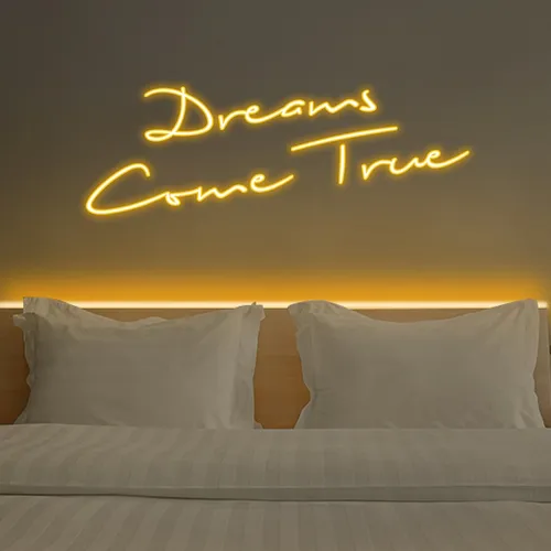 Dreams Come True Neon Sign - Australia Promo Now