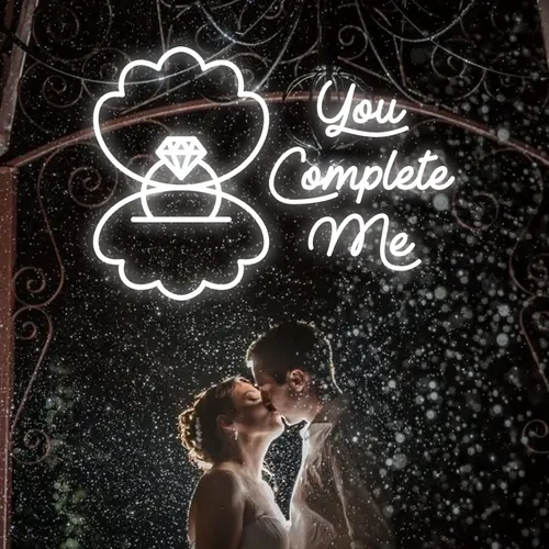 You Complete Me Neon Sign - Australia Promo Now