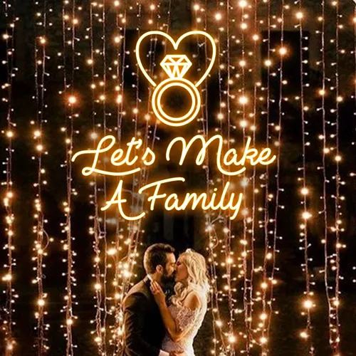 Let's Make A Family Neon Sign - Australia Promo Now