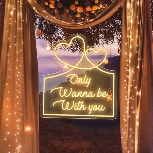 Only Wanna Be With You Neon Sign - Australia Promo Now