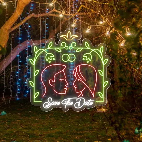 Save The Date Neon Sign - Australia Promo Now