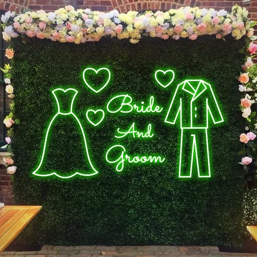 Bride and Groom Neon Sign - Australia Promo Now