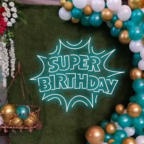 Super Birthday Neon Sign - Australia Promo Now