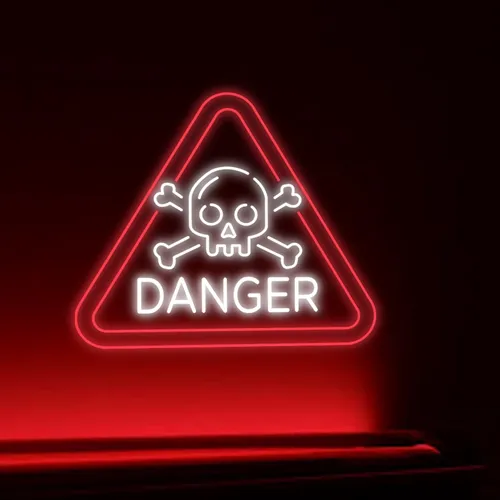 Danger Neon Sign - Australia Promo Now