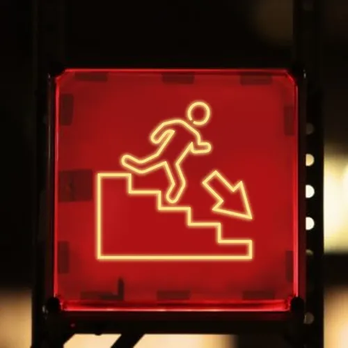 Emergency Exit Neon Sign - Australia Promo Now