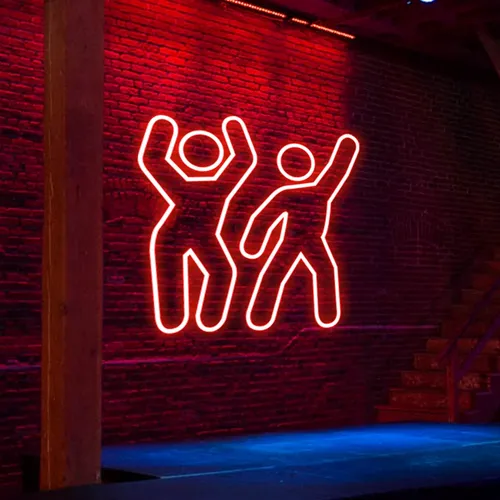 Dancing People Neon Sign - Australia Promo Now