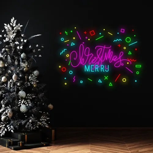 Christmas Merry Neon Sign - Australia Promo Now