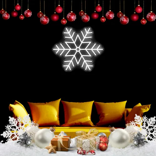 Snowflakes Neon Sign - Australia Promo Now