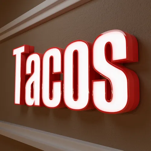 Face Lit Trimpcap Sign - Australia Promo Now