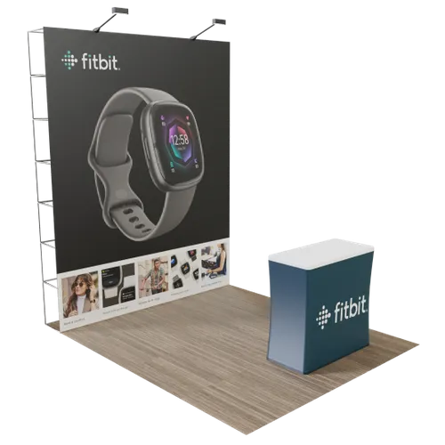 Custom Pop Up Trade Show Display 8' x 8' (ft) - Australia Promo Now
