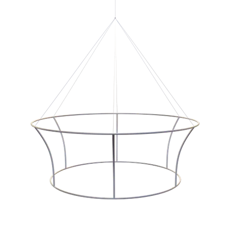 Custom Tapered Circle Personalized Trade Show Hanging Signs - Australia Promo Now