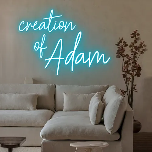 Creation Of Adam Neon Sign - Australia Promo Now