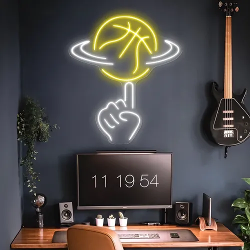 Ball Toss Neon Sign - Australia Promo Now