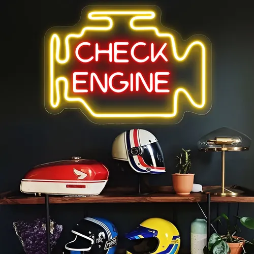 Check Engine Neon Sign - Australia Promo Now