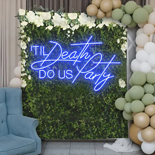 Til Death Do Us Party Neon Sign - Australia Promo Now