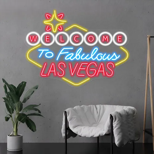 Welcome to Fabulous Las Vegas Neon Sign - Australia Promo Now