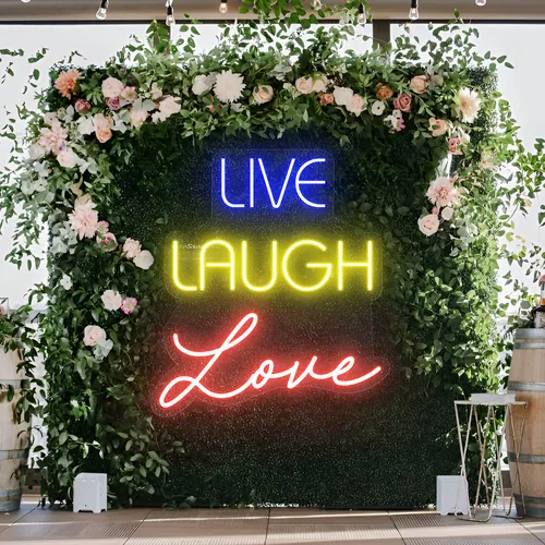 Live Laugh Love Neon Sign - Australia Promo Now